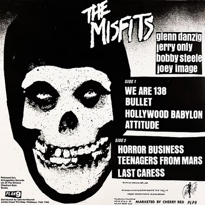 MISFITS LP Beware (180 Grams Heavyweight Vinyl)