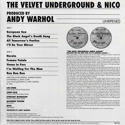 The Velvet Underground & Nico - Unripened: Norman Dolph's Acetate - LP