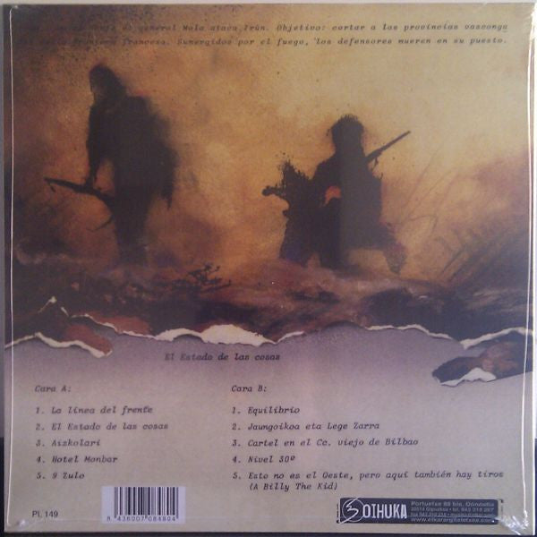Kortatu - El Estado De Las Cosas (LP, Album, RE)
