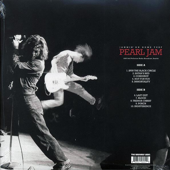 Pearl Jam – Jammin' On Home Turf ‎– 1995 Self Pollution Radio Broadcast, Seattle - LP - Gatefold Sleeve