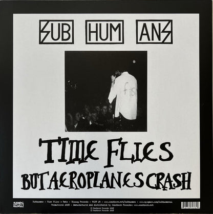 Subhumans – Time Flies + Rats - LP - 2008 - NUEVO - PRECINTADO / NEW - SEALED.