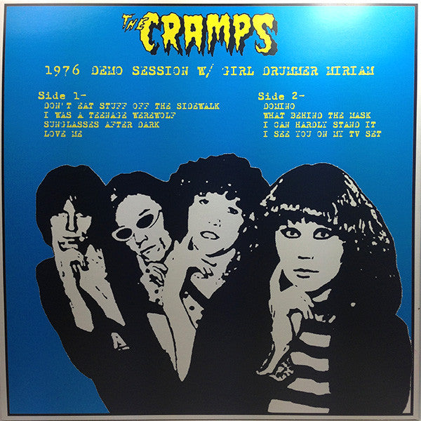 The Cramps – 1976 Demo Session W/ Girl Drummer Miriam - LP - Nuevo sin usar pero no precintado / New and unplayed but not sealed.