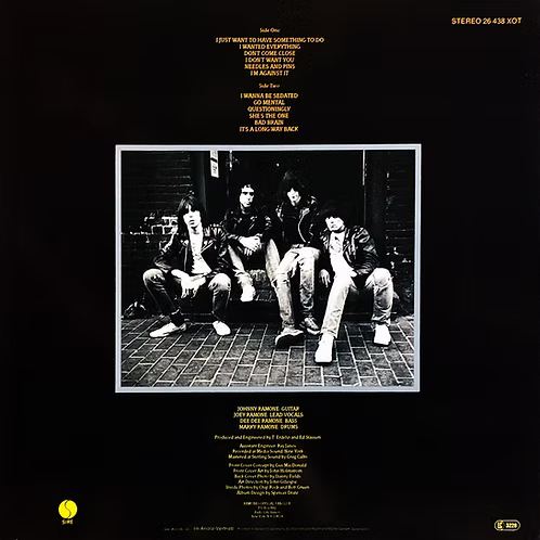 RAMONES LP Road To Ruin (with insert)