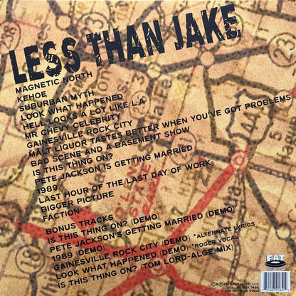 Less Than Jake - Borders & Boundaries (LP, Album, RE, Amarillo/Yellow + LP, S/Sided, Amarillo/Yellow + Ltd, 25t)