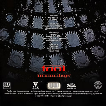 TOOL 2xLP 10.000 Days (Red Marbled Coloured Vinyls)