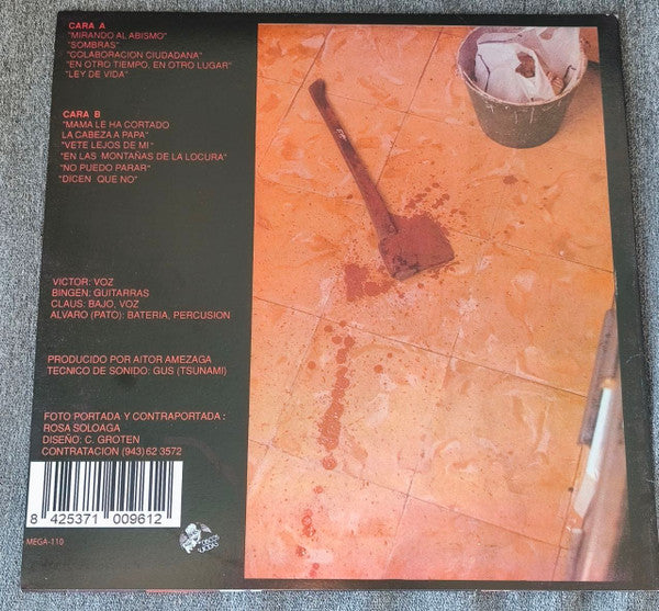Vomito - A Un Paso De La Locura (LP, Album, RE)