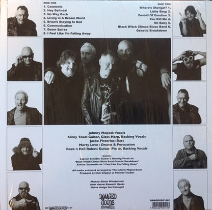 Johnny Moped - Lurrigate Your Mind (LP, Album, Ltd, Azul / Blue)