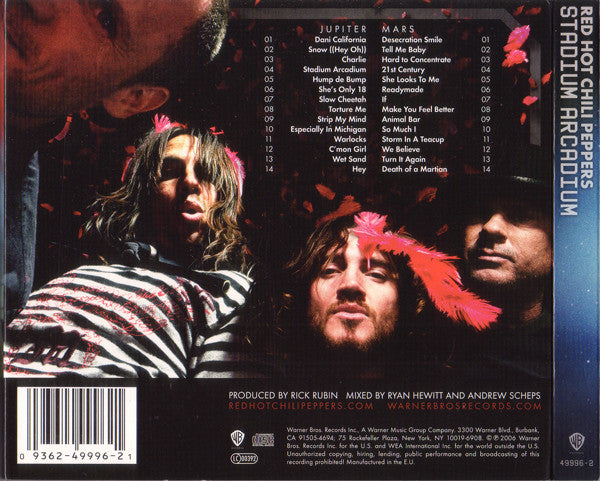 Red Hot Chili Peppers – Stadium Arcadium - 2xCD - Digipak - CDs Como Nuevos / Portada Como Nueva (M-/M-)
