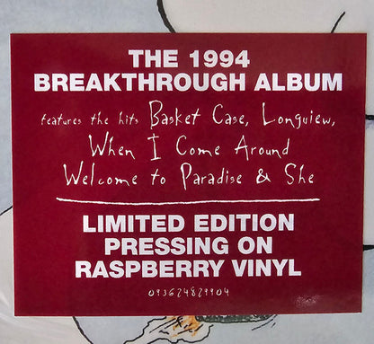 Green Day ‎– Dookie - LP - Colored vinyl (raspberry)