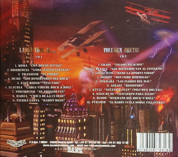 Larga Vida Al... Volumen Brutal - 2xCD - Digipak - CD Muy Buen Estado / Portada Muy Buen Estado (VG+/VG+)