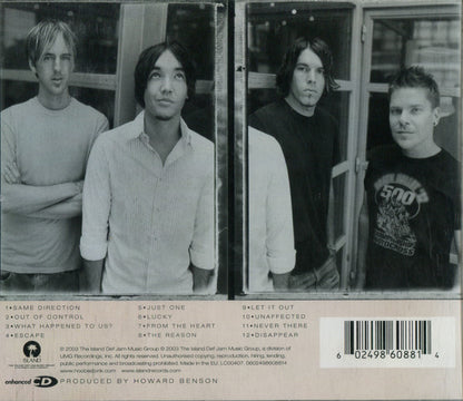 Hoobastank – The Reason - CD - 2003 - Island Records – 0602498608814