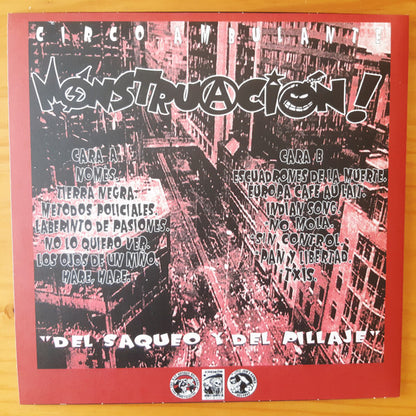Monstruacion - Insubmissió Total - Del Saqueo Y Del Pillaje (LP, Album, RE)