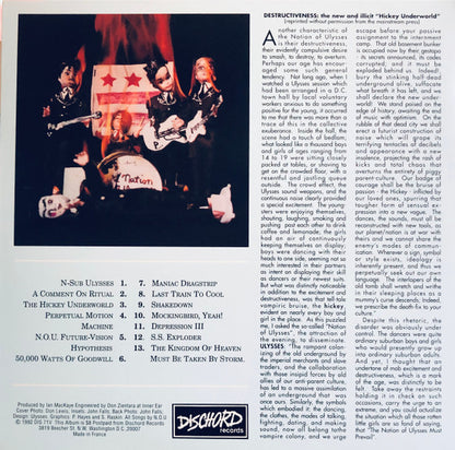 ¡The Nation Of Ulysses! - Plays Pretty For Baby (LP, RE, RM)