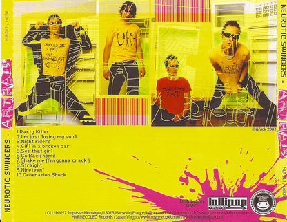 Neurotic Swingers - Artrats (CD, Album)
