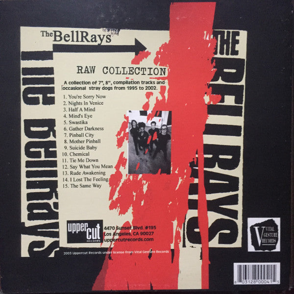 The Bellrays – Raw Collection - LP - 2003 - Uppercut Records – UC004-1 - Muy Buen Estado / Very Good Condition (M- / VG+)