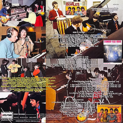 BEATLES 2xLP Sgt. Pepper Recording Sessions (December 1966 - April 1967)