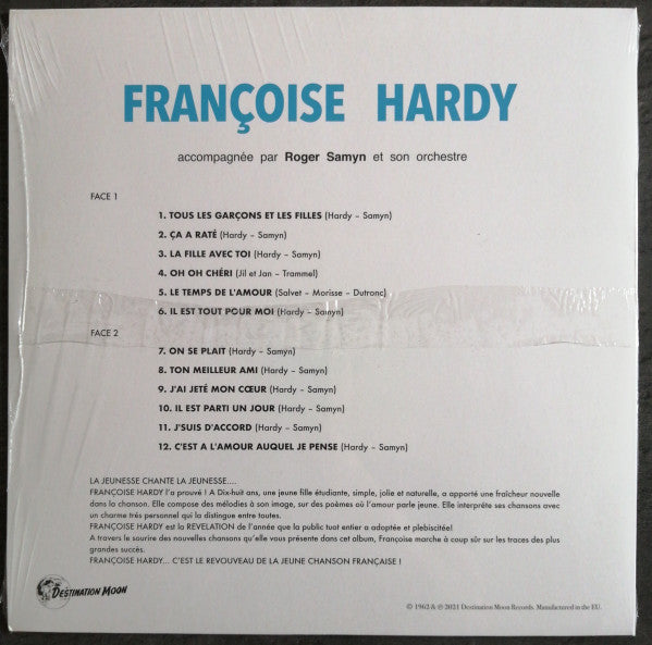 Françoise Hardy ‎– Françoise Hardy - LP - Clear