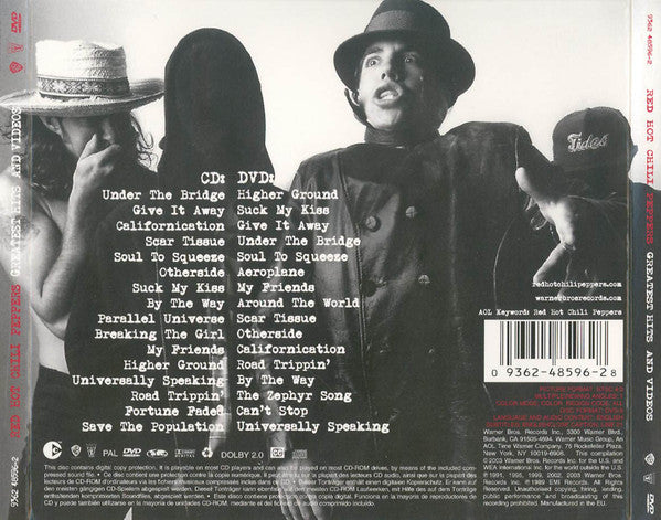Red Hot Chili Peppers ‎– Greatest Hits And Videos - CD+DVD - Muy Buen Estado / Very Good Condition (VG+ / VG+)