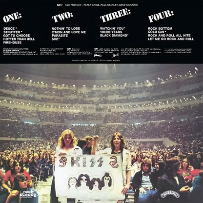 KISS 2xLP Alive (Yellow Coloured Vinyls)