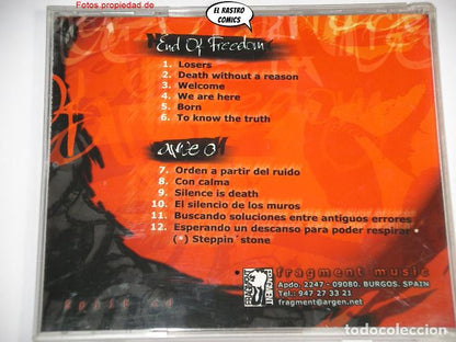 End Of Freedom / Anne O – Split CD - NUEVO - PRECINTADO / NEW – SEALED.