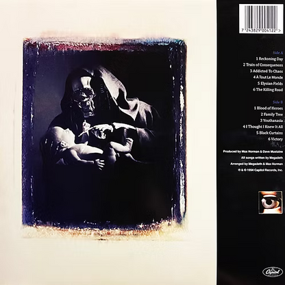 MEGADETH LP Youthanasia (Blue Coloured Vinyl)