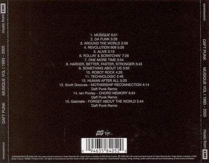 Daft Punk – Musique Vol. I 1993 - 2005 - CD