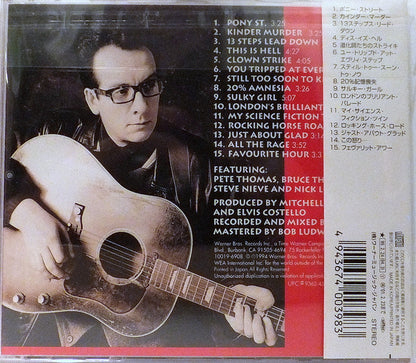 Elvis Costello – Brutal Youth - CD - Edición Japonesa - Con OBI - 1999 - Warner Bros. Records – WPCR-10228 - Nuevo sin usar pero no precintado / New and unplayed but not sealed.