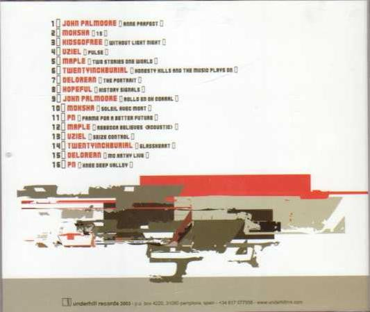 Underhill Compilation Vol. 1 - CD - 2003 - Underhill Records ‎– hg 15