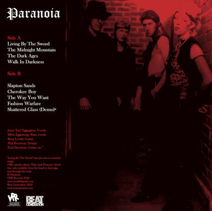 Paranoia - Pain & Pleasure (LP, Album, Comp, RE)