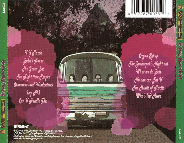 Apes ‎– Baba's Mountain -  CD - 2005 - Birdman Records ‎– bmr075
