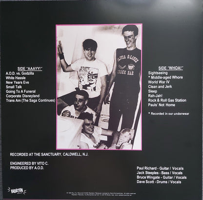 Adrenalin O.D. - The Wacky Hi-Jinks Of Adrenalin O.D. (LP, Album, Ltd, RE, Rosa / Pink)