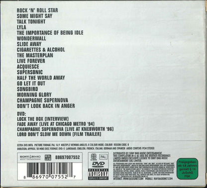 Oasis – Stop The Clocks - 2xCD + DVD - CDs y DVD Como Nuevos / Portada Como Nueva (M-/M-)