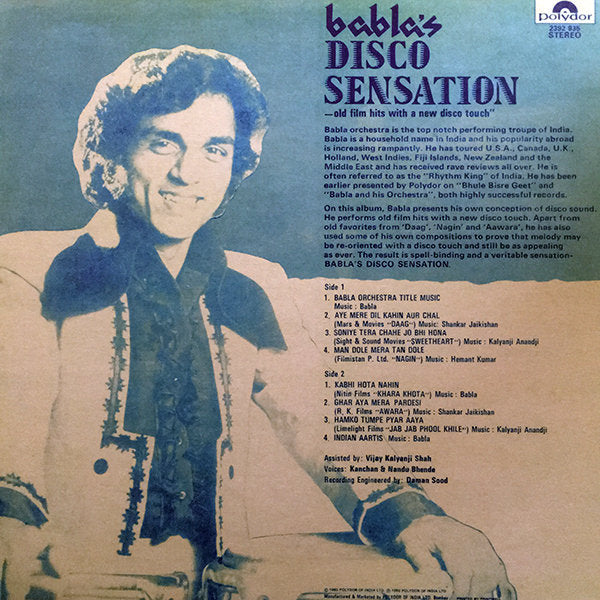 Babla – Babla's Disco Sensation - LP - Unofficial - Como Nuevo / Like New (M- / M-)