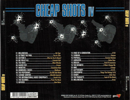 Cheap Shots IV - CD - 2000 - Burning Heart Records – BHR 101