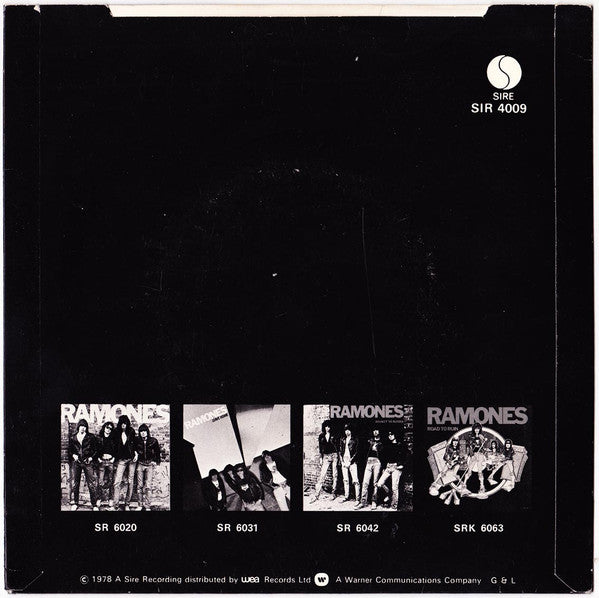 Ramones – She's The One b/w I Wanna Be Sedated - 7" - 1978 - Sire – SIR 4009 - Muy Buen Estado / Very Good Condition (M- / VG+)