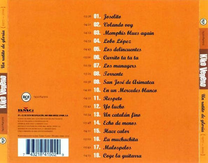 Kiko Veneno ‎– Un Ratito De Gloria (1977-2000) - CD - NUEVO - PRECINTADO / NEW - SEALED.