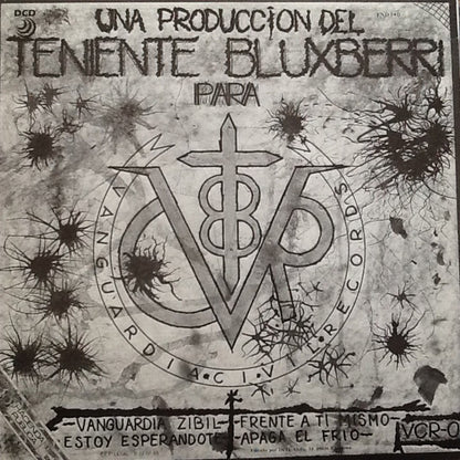 Teniente Bluxberri, Vanguardia Zibil – De Rendirse.....Nada - 12" - 1986 - Vanguardia Civil Records – VCR-0 - Como Nuevo / Like New (M / M-)