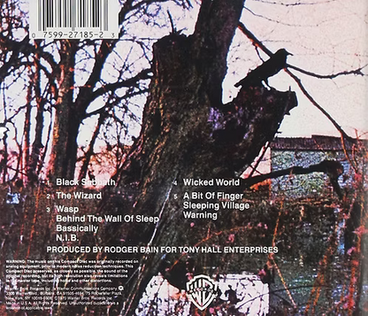 BLACK SABBATH CD Black Sabbath