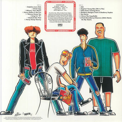 Chixdiggit! - Chixdiggit! (LP, Album, Ltd, RE, Rojo / Red)