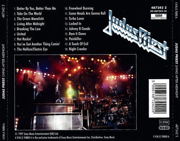 Judas Priest – Living After Midnight (The Best of Judas Priest) - CD