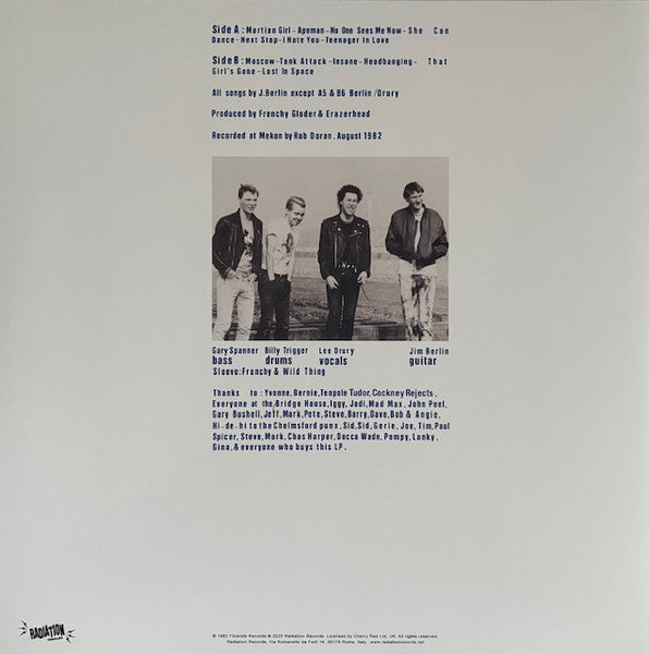 Erazerhead - The Rumble Of The East (LP, Album, RSD, Ltd, RE, Azul / Blue)