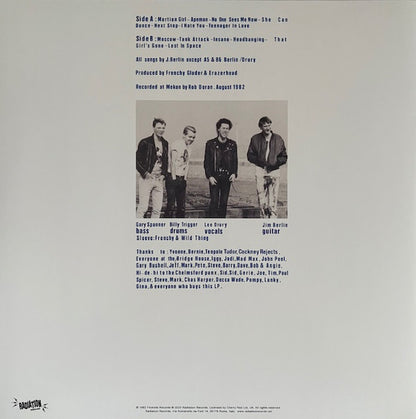Erazerhead - The Rumble Of The East (LP, Album, RSD, Ltd, RE, Azul / Blue)
