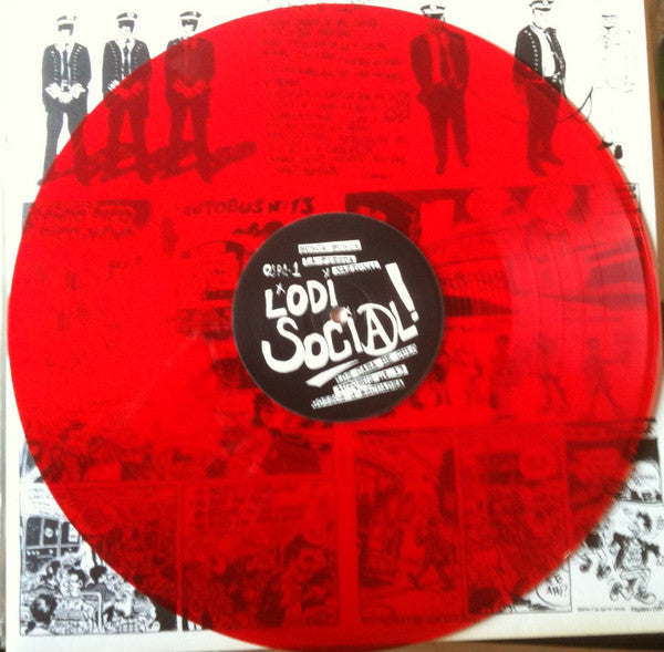 L'Odi Social – Que Pagui Pujol: Mes Odi Que Mai - LP - Rojo / Red - 2011 - BCore – BC-211