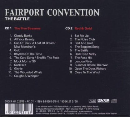 Fairport Convention – The Battle - 2xCD - Digipak