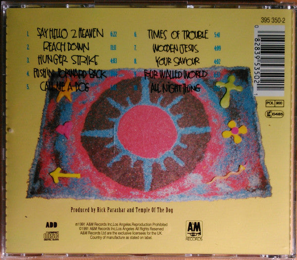 Temple Of The Dog – Temple Of The Dog - CD - Como Nuevo / Like New (M- / M-)