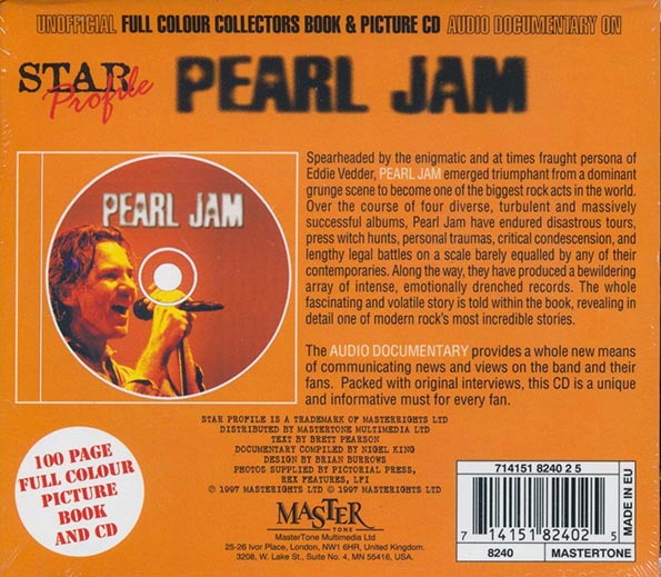 Pearl Jam - Star Profiles - CD