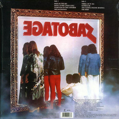 Black Sabbath – Sabotage - LP - 180 gr.