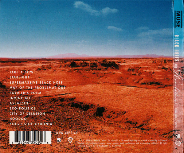 Muse – Black Holes & Revelations - CD - Digipak - CD Nuevo (M) / Portada Como Nueva (M-)