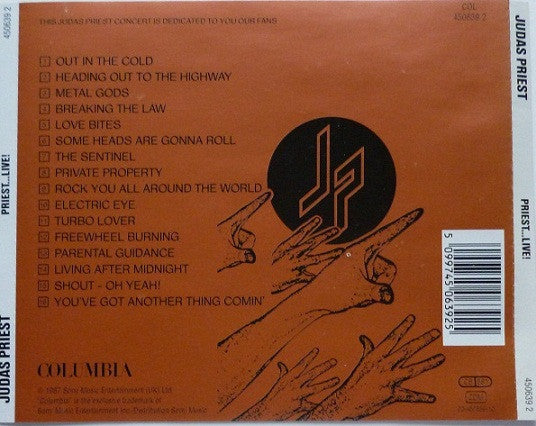 Judas Priest – Priest... Live! - CD