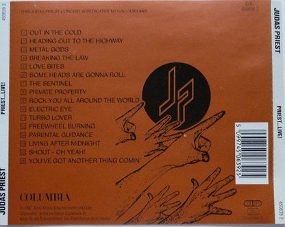 Judas Priest – Priest... Live! - CD